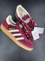 Adidas handball spezial bordeaux burgundy / rouge foncé taille 38
