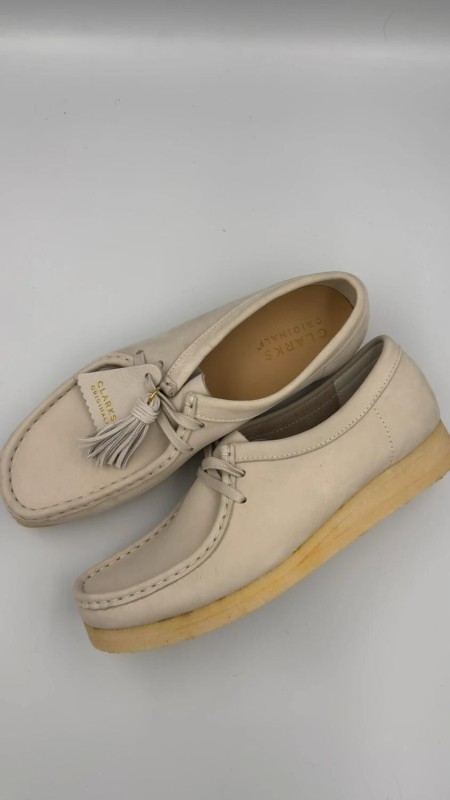 clarks wallabees beige / crème taille 41 2