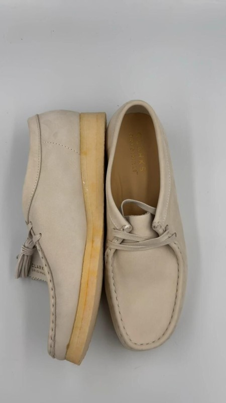 clarks wallabees beige / crème taille 41 2