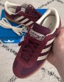 Adidas handball spezial bordeaux burgundy / rouge foncé taille 38,5