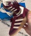Adidas handball spezial bordeaux burgundy / rouge foncé taille 38,5