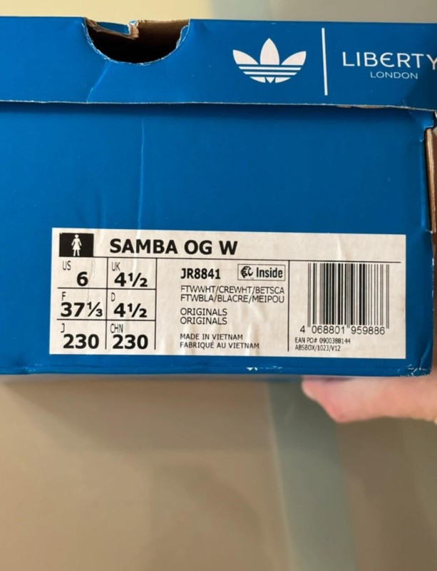 adidas Samba OG x Liberty London Kazusa Pattern 2