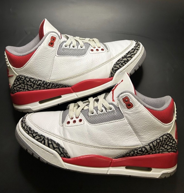 JORDAN 3 FIRE RED