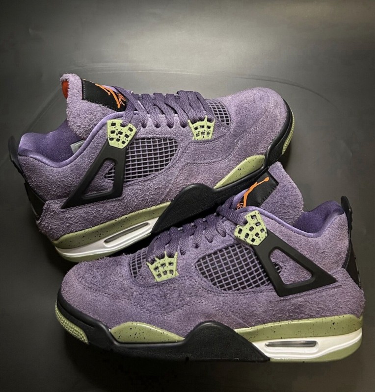 JORDAN 4 CANYON PURPLE