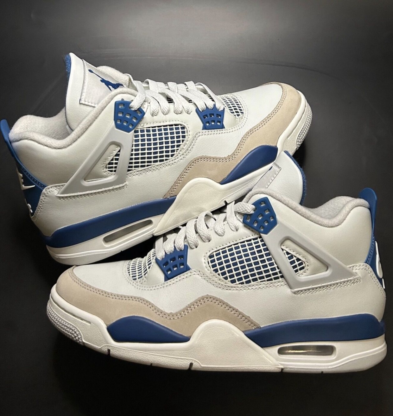 JORDAN 4 MILITARY BLUE