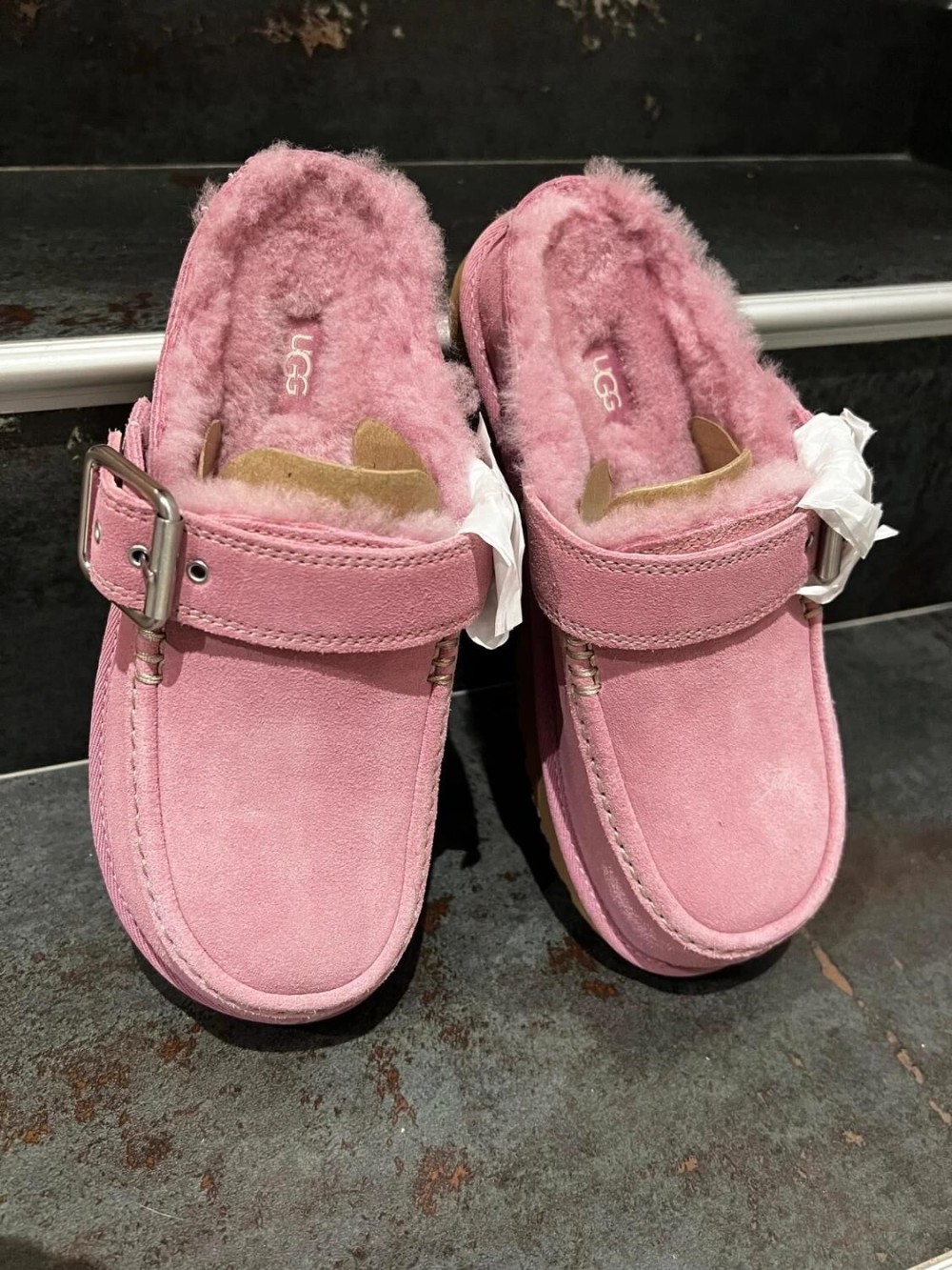Sabots UGG Goldenstar Evelina Rose Pink Orchid - 39 - Neuf