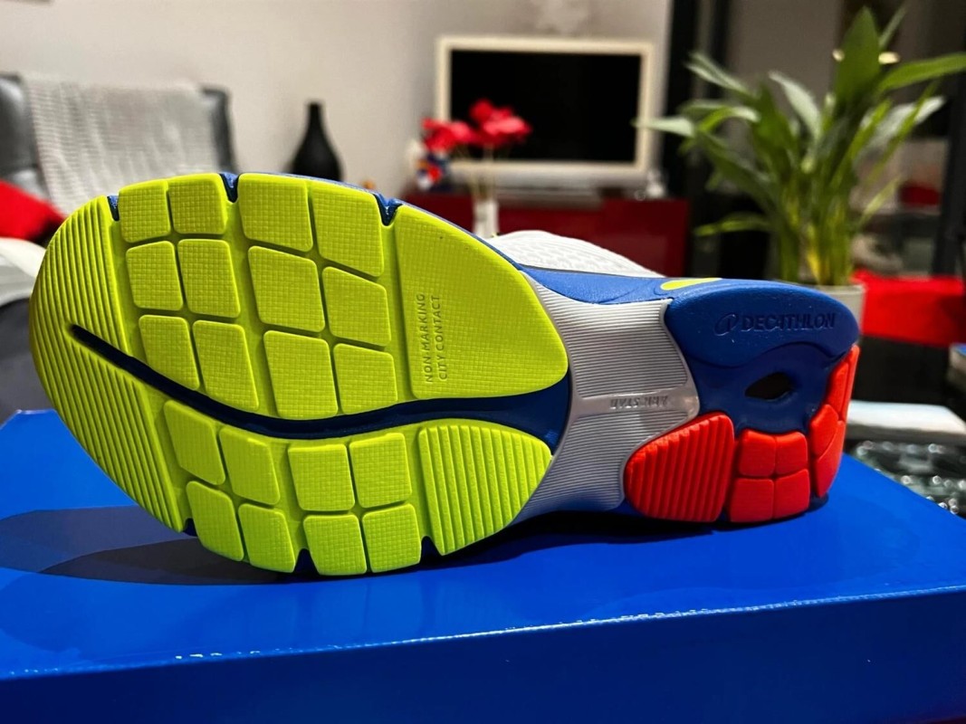 Décathlon x Saison Shop Baskets RR2K Bleu Blanc - Neuf - 37 Gris 2