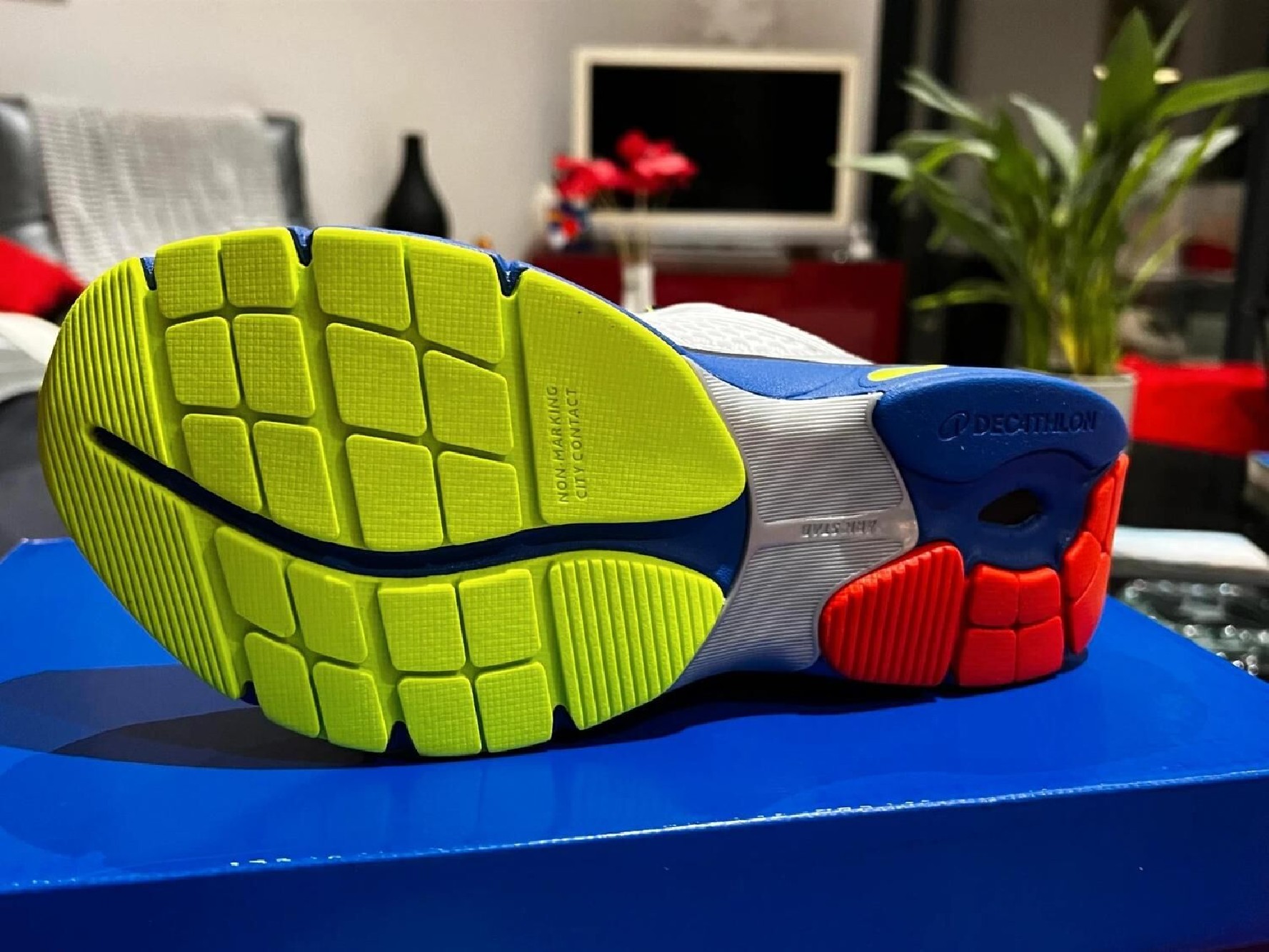 Décathlon x Saison Shop Baskets RR2K Bleu Blanc - Neuf - 37 Gris