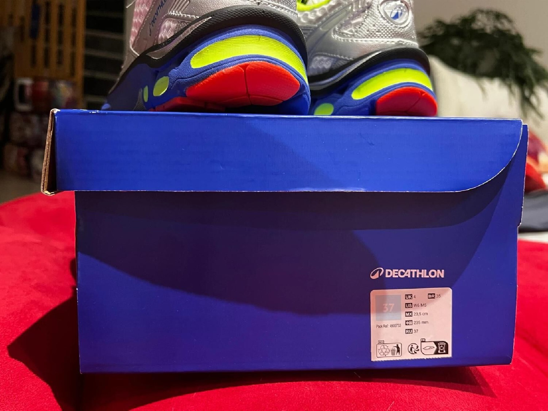 Décathlon x Saison Shop Baskets RR2K Bleu Blanc - Neuf - 37 Gris