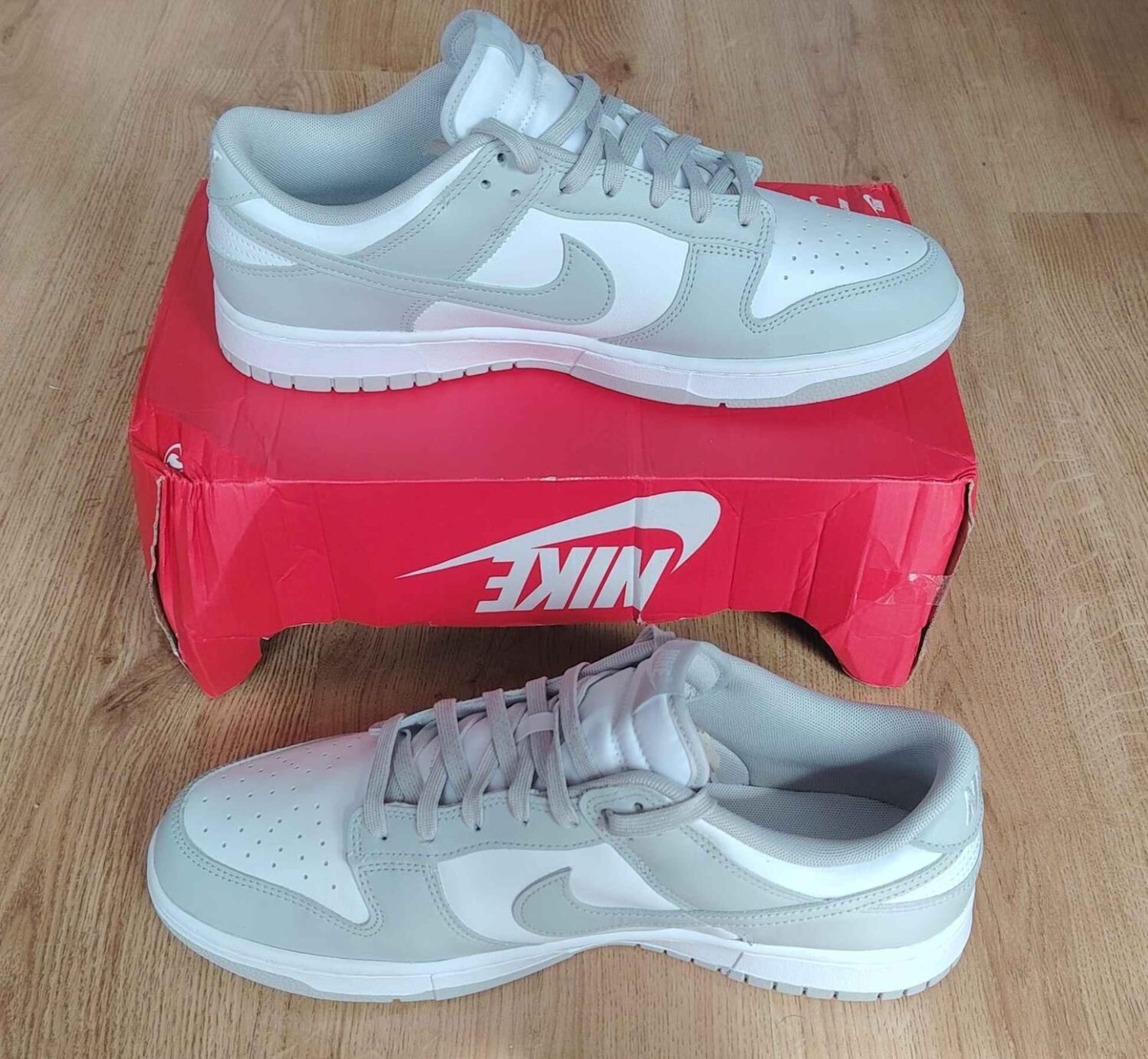 Nike Dunk Low Retro – White/Grey Fog - T.47