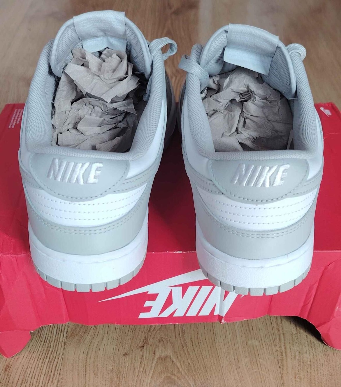 Nike Dunk Low Retro – White/Grey Fog - T.47