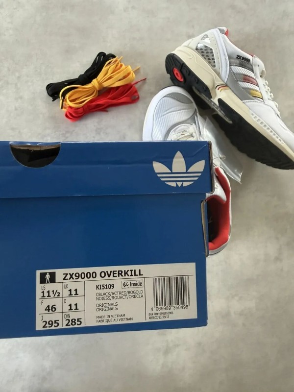Adidas X Overkill ZX 9000 Home - 46 2