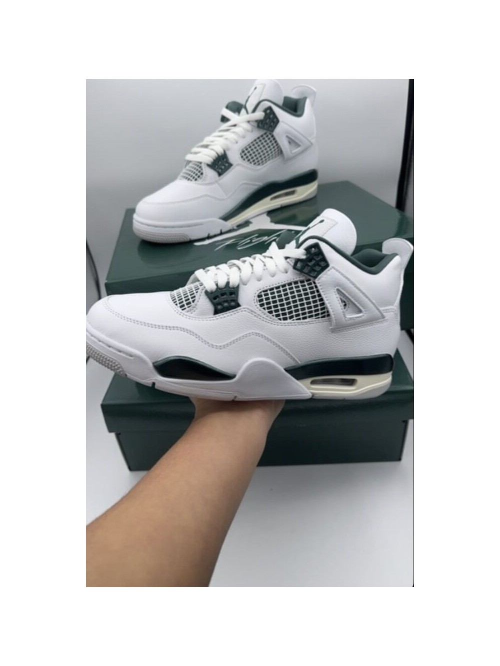 Jordan 4 Oxidized Green