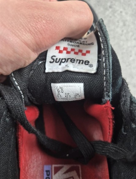 Vans Supreme Grosso Mid Nate Lowman taille 42