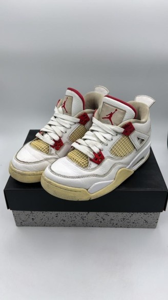 Jordan 4 Metallic Red gs