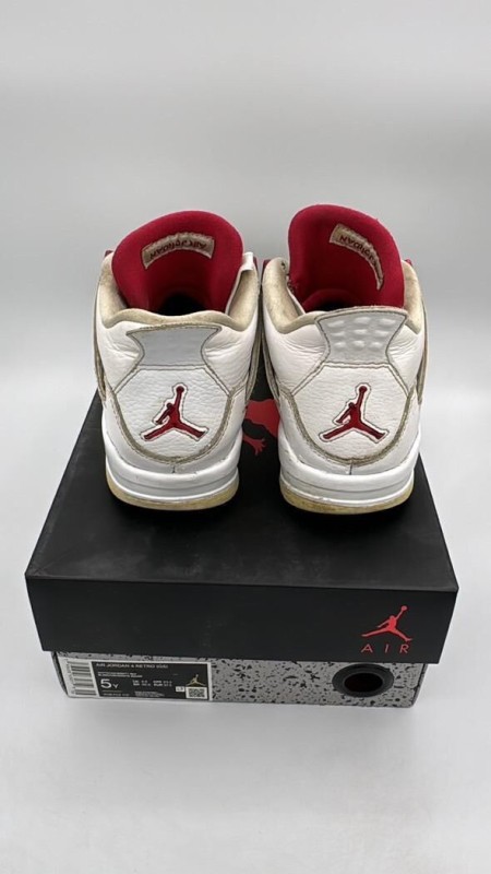 Jordan 4 Metallic Red gs 2