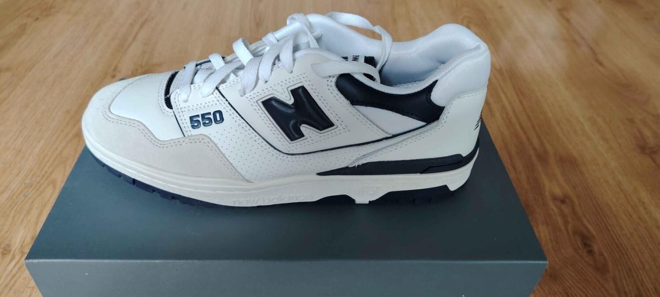 New Balance 550 – White/Navy - T.44