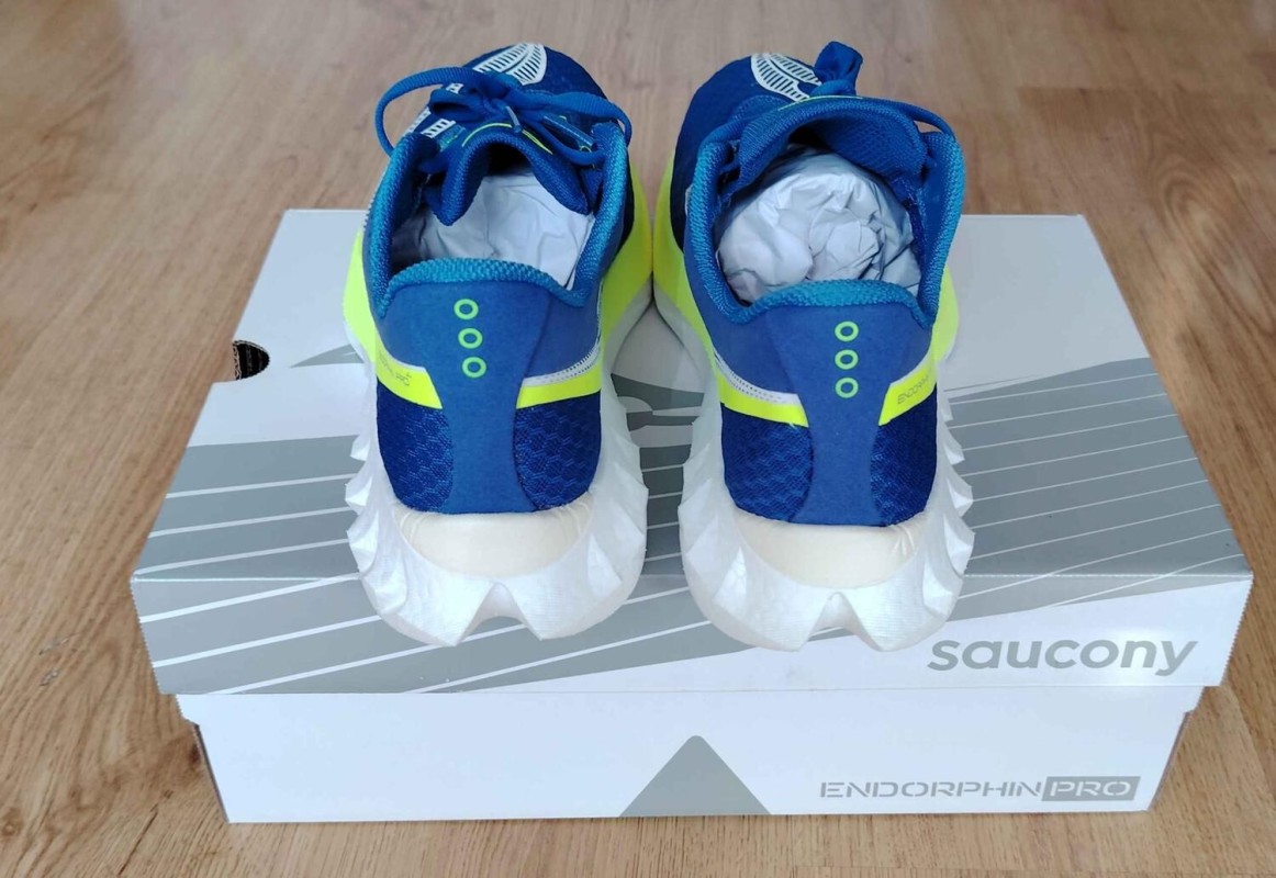 Saucony Endorphin Pro 4 – Lapis/Citron (Bleu) - T.45 2