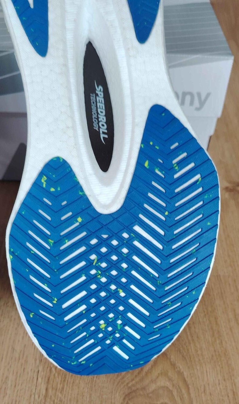 Saucony Endorphin Pro 4 – Lapis/Citron (Bleu) - T.45
