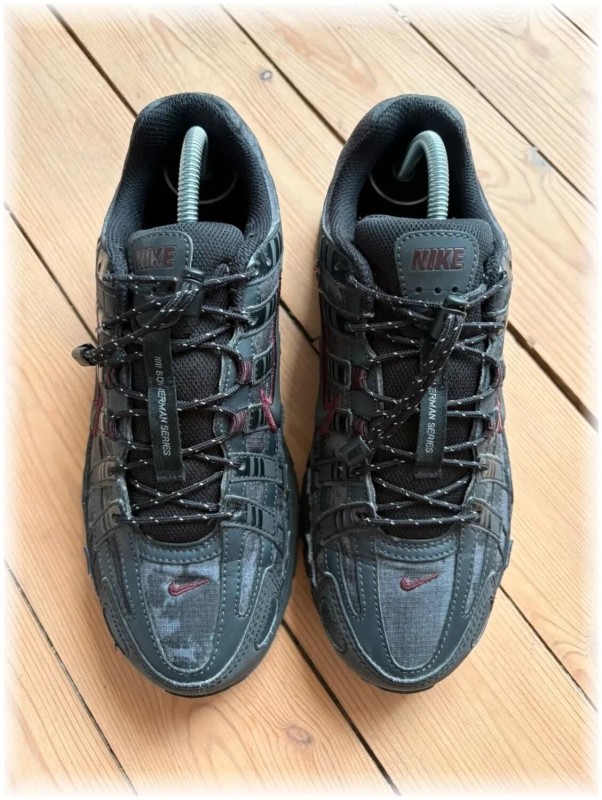 Nike p-6000 Black Burgundy Crush ( taille 38 ) 2