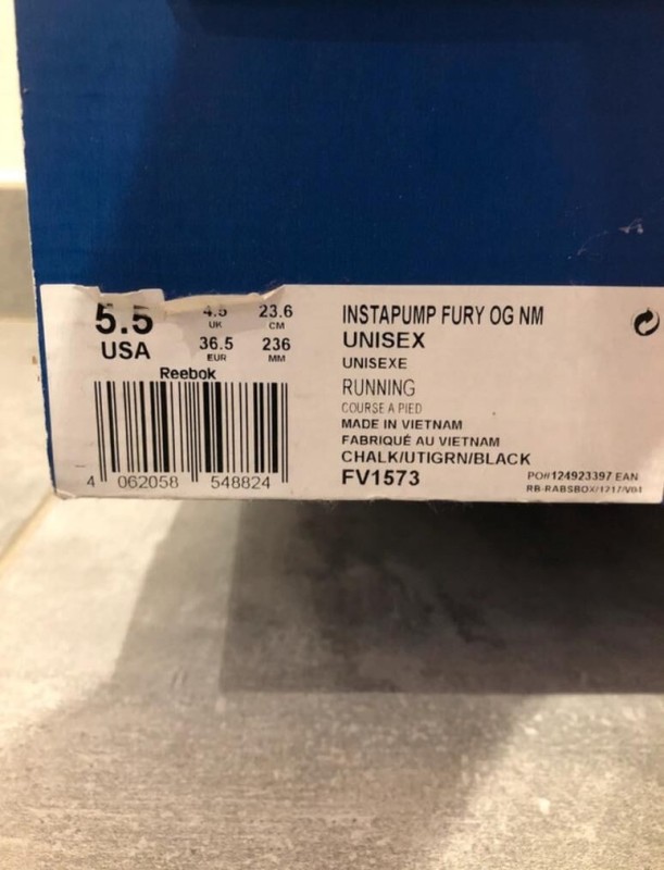 Reebok instapump fury og 2