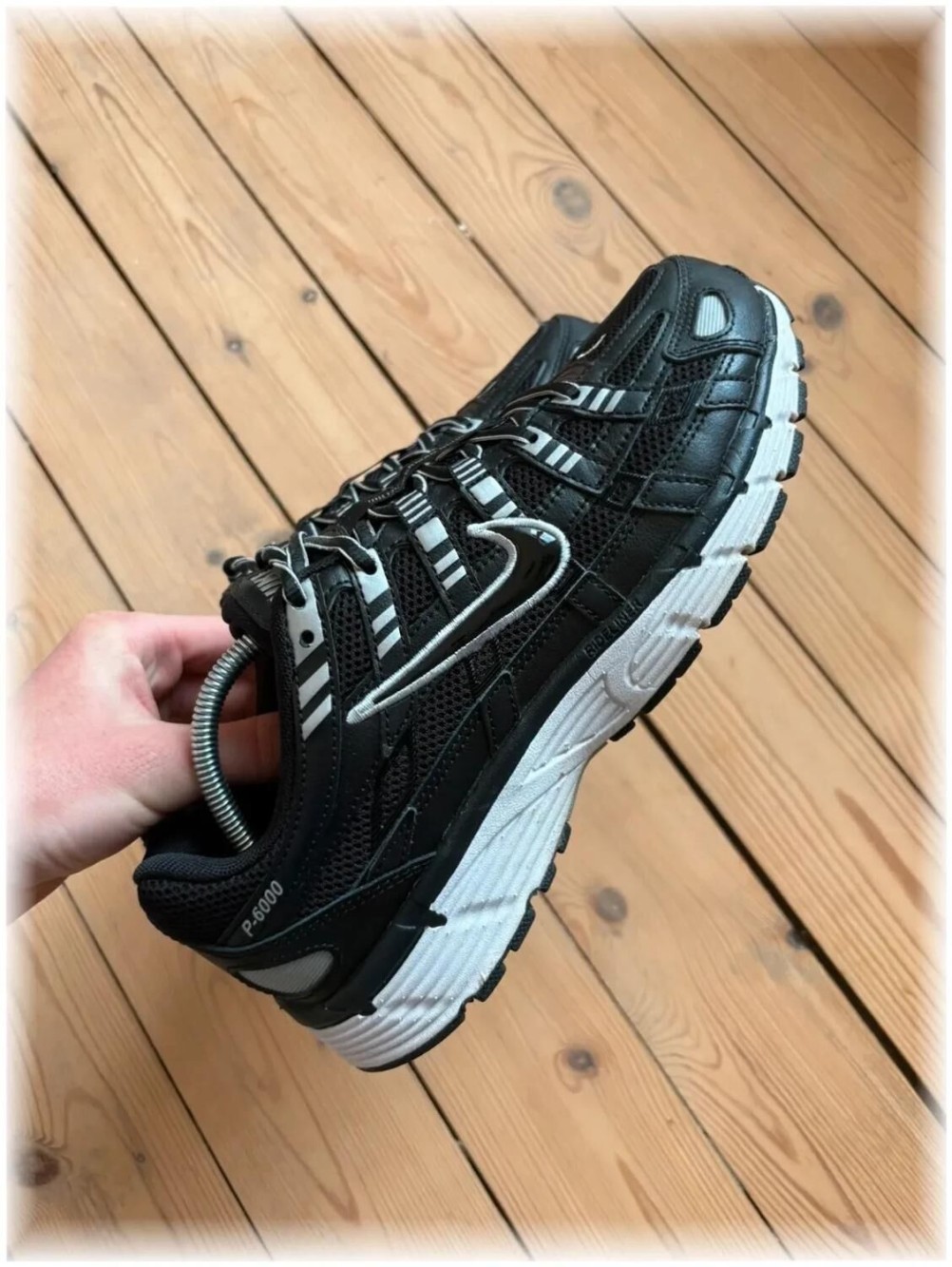 Nike p-6000 Black White - taille 40