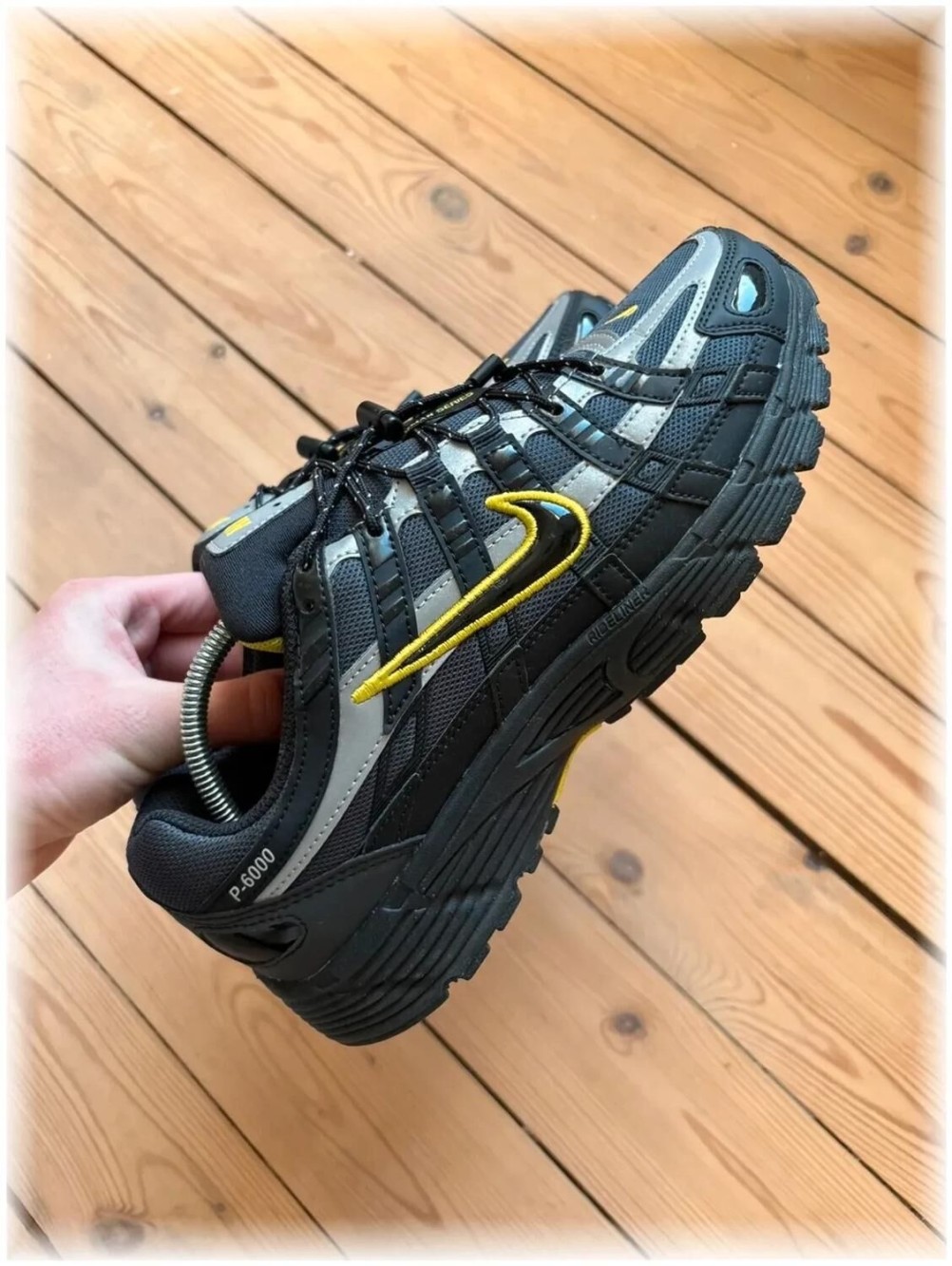 Nike p-6000 Black Yellow - taille 40
