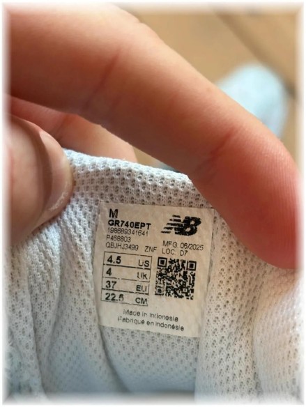 New balance 740 White Pink - taille 37