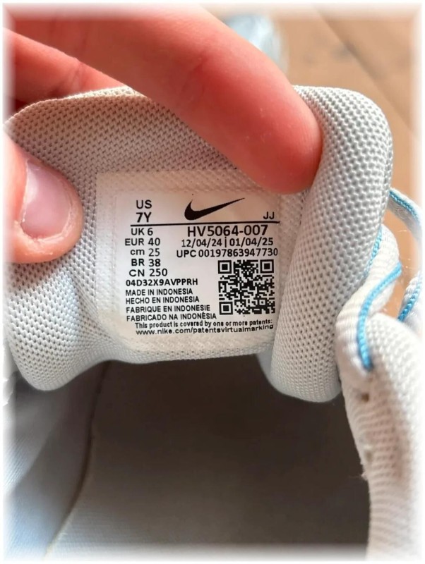 Nike p-6000 Silver Blue - taille 40 2
