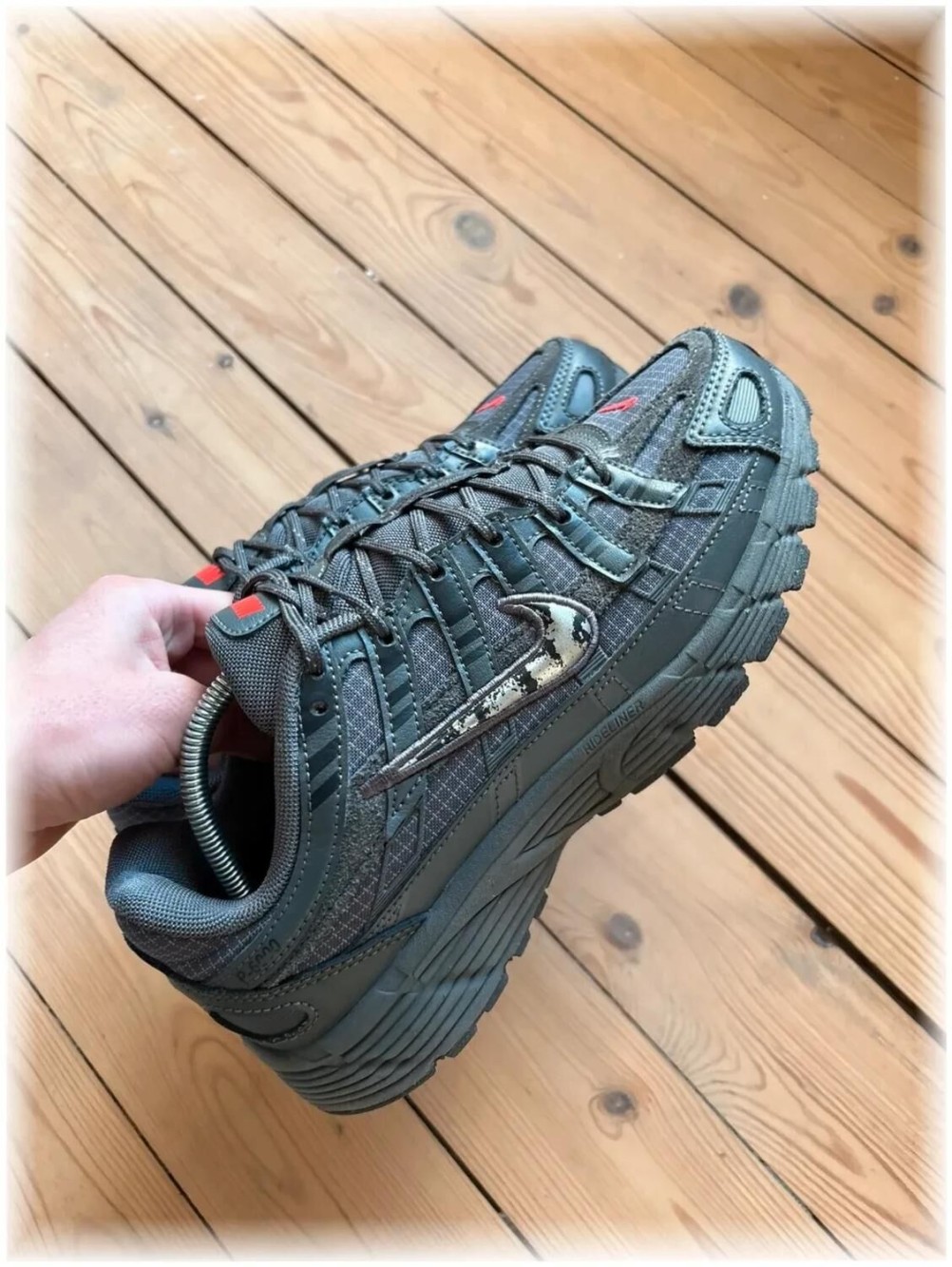Nike p-6000 Iron Grey / Metallic Silver ( taille 39 )