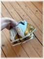 Nike shox r4 white gold - taille 37,5