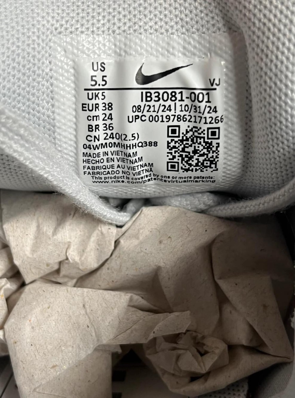Nike P6000 taille 38