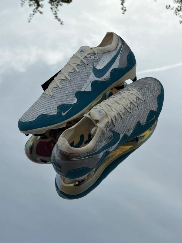Nike Zoom Mercurial Vapor 16 Elite FG SE Waves Chrome Noise Aqua White X Patta - Taille 45