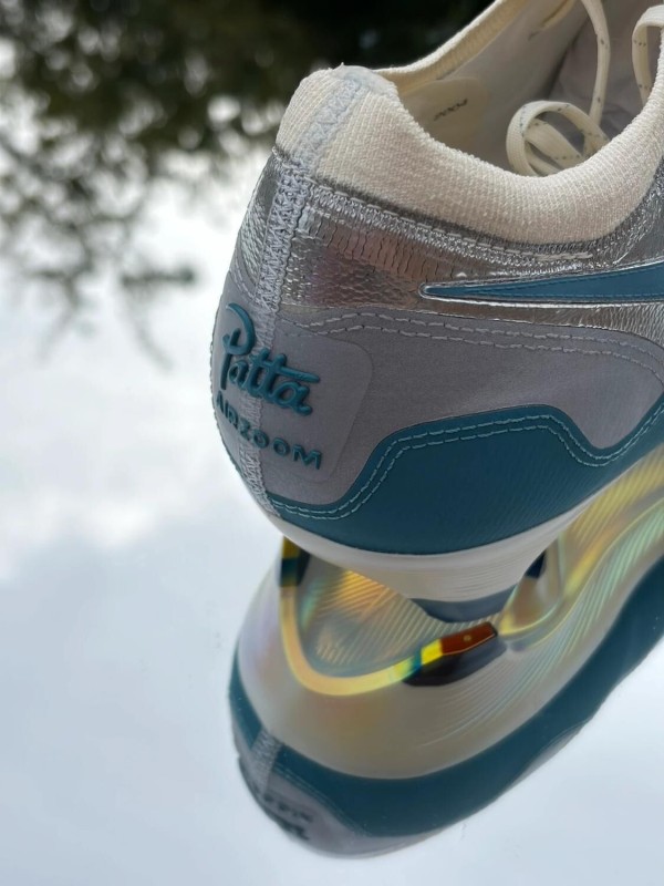 Nike Zoom Mercurial Vapor 16 Elite FG SE Waves Chrome Noise Aqua White X Patta - Taille 45 2