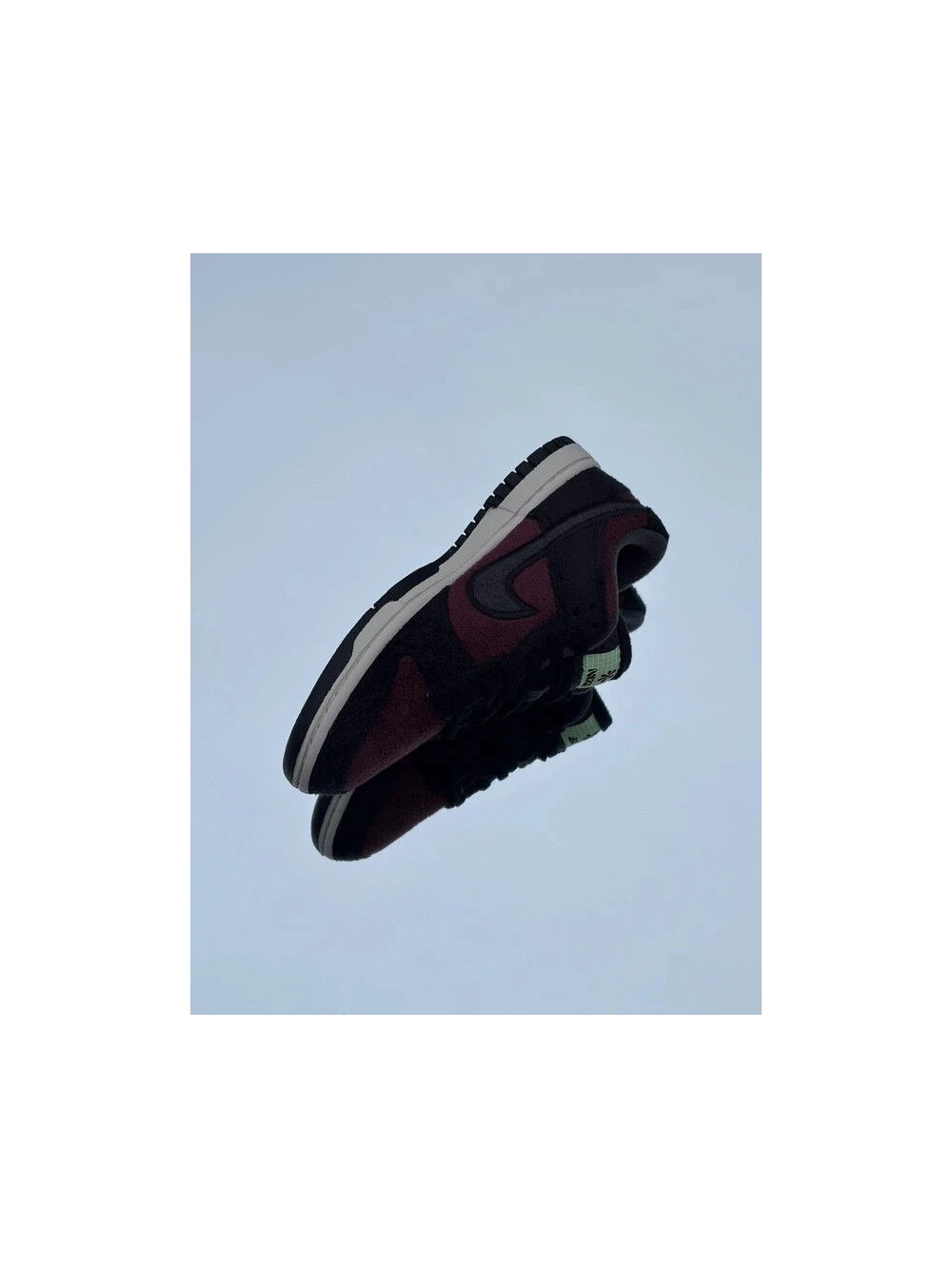 Nike Dunk Low SE Fleece Pack Burgundy Crush Dark Smoke Grey - Taille 36