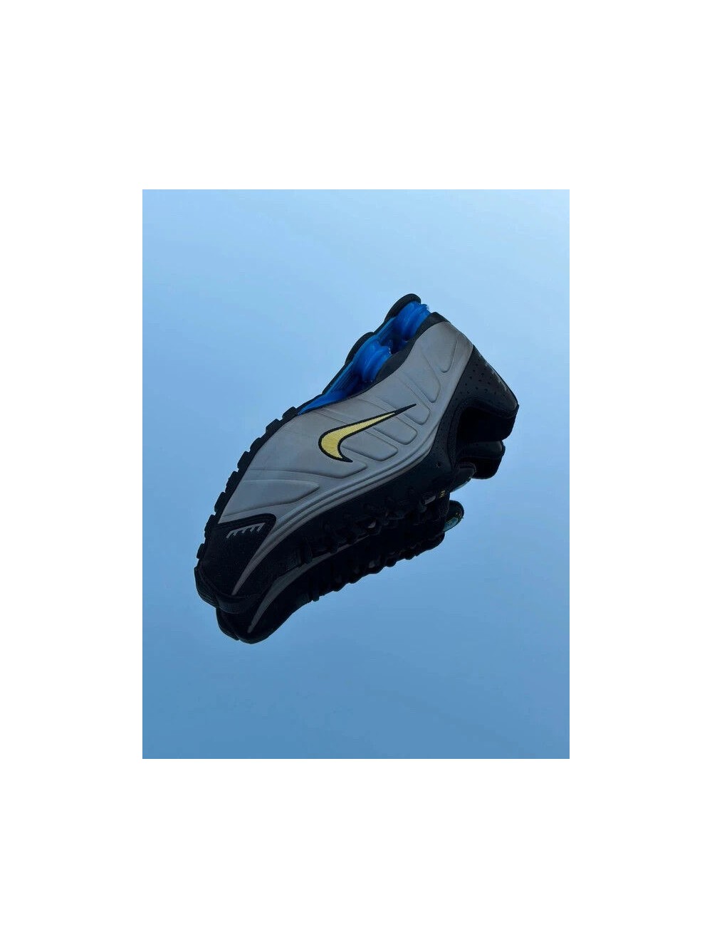 Nike Shox R4 Brazil Black Canary Metallic Pewter - Taille 42