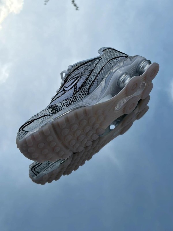 Nike Shox Ride 2 Metallic Platinum White Black - Taille 41 2