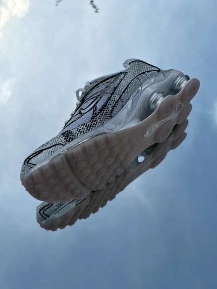 Nike Shox Ride 2 Metallic Platinum White Black - Taille 41