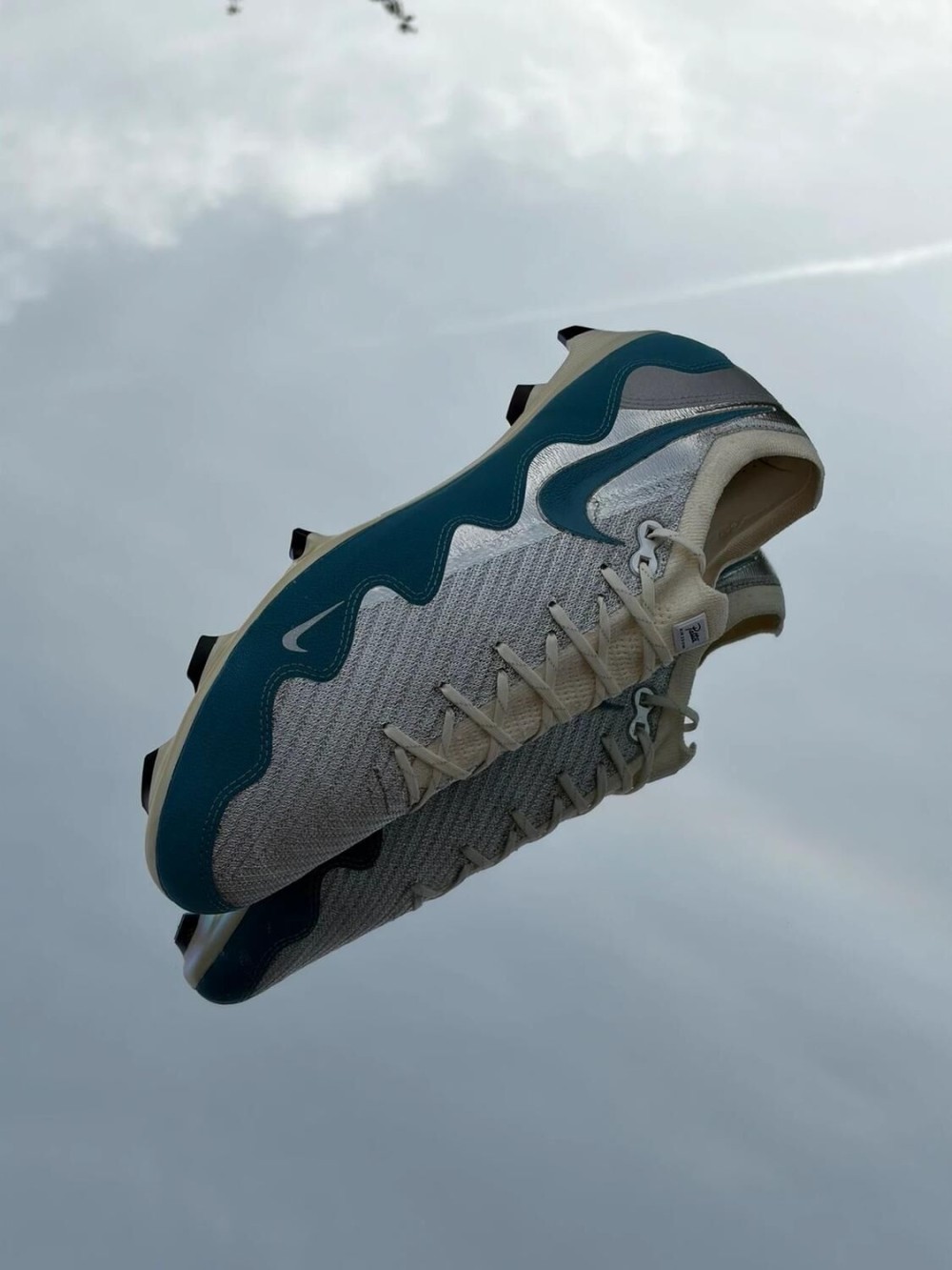 Nike Zoom Mercurial Vapor 16 Elite FG SE Waves Chrome Noise Aqua White X Patta - Taille 45