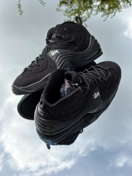 Nike Air Penny II SP Black White X Stüssy - Taille 44