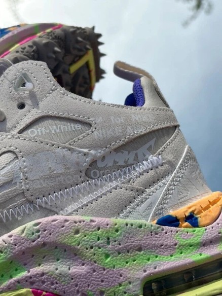 Nike Air Terra Forma X Off-White Summit White Clear Cobblestone - Taille 42