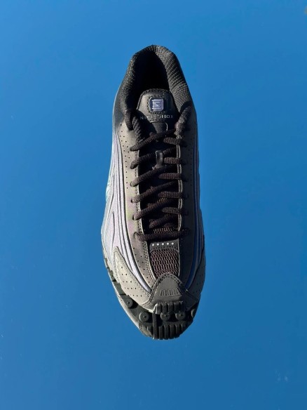 Nike Shox R4 Jewel QS Black Metallic Silver Purple Dynasty - Taille 38,5