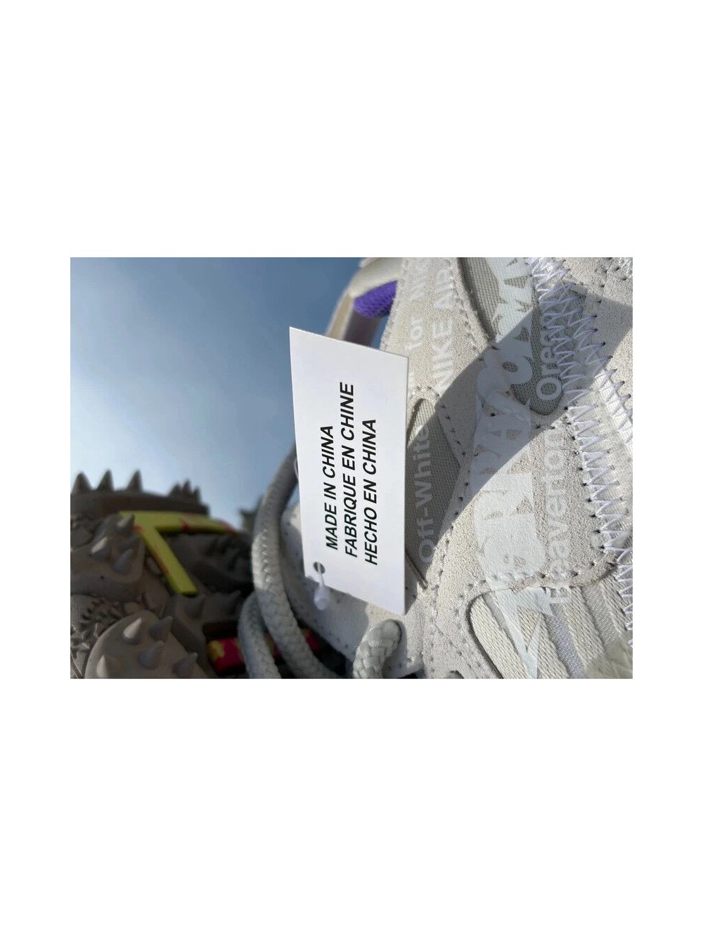 Nike Air Terra Forma X Off-White Summit White Clear Cobblestone - Taille 42