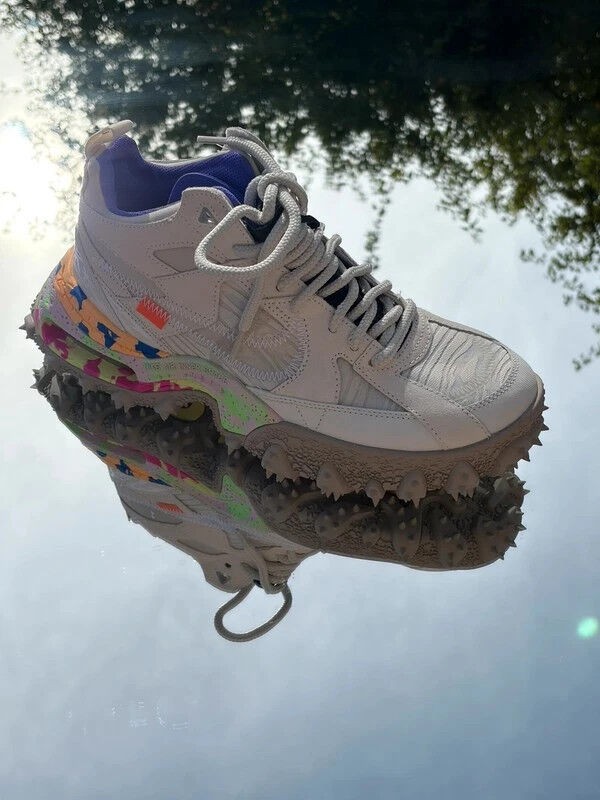 Nike Air Terra Forma X Off-White Summit White Clear Cobblestone - Taille 42 2