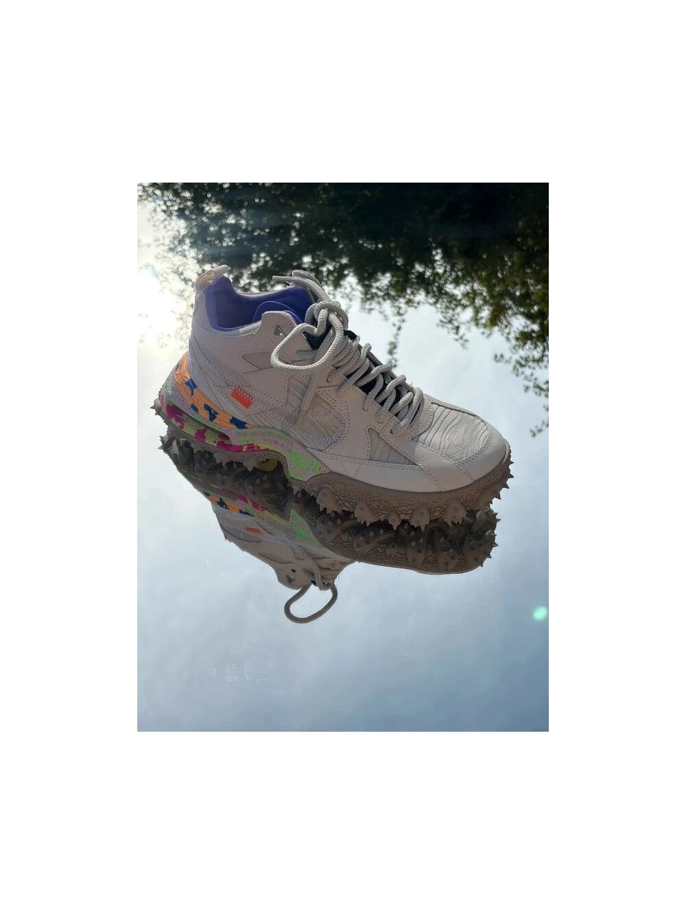 Nike Air Terra Forma X Off-White Summit White Clear Cobblestone - Taille 42