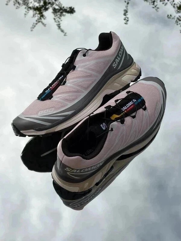 Salomon XT-6 Cloudburst Icy Pink Tapioca - Taille 47,5