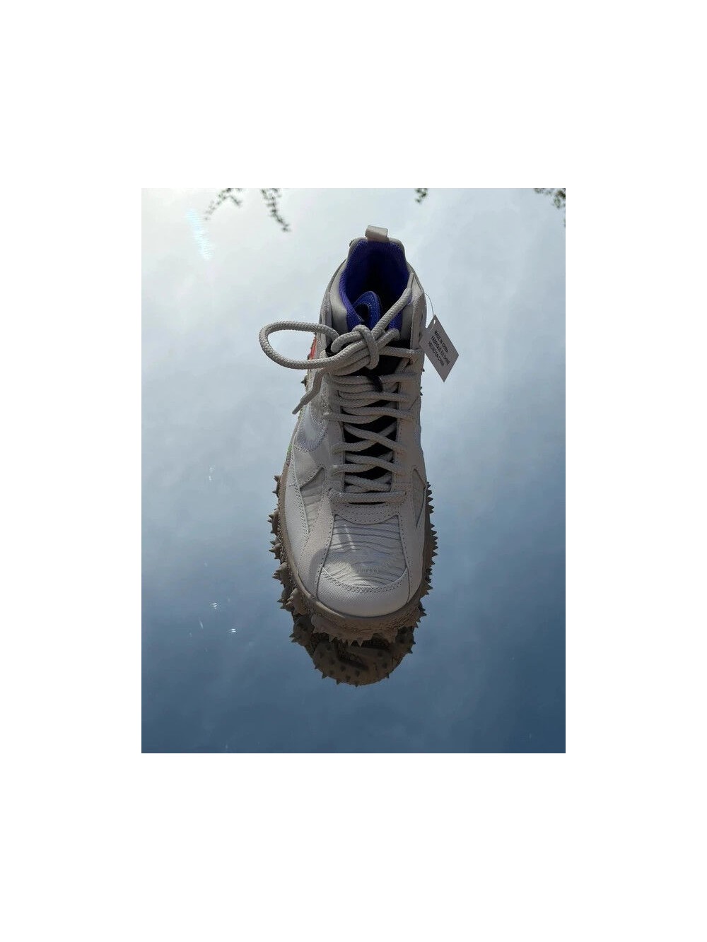 Nike Air Terra Forma X Off-White Summit White Clear Cobblestone - Taille 42