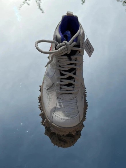 Nike Air Terra Forma X Off-White Summit White Clear Cobblestone - Taille 42