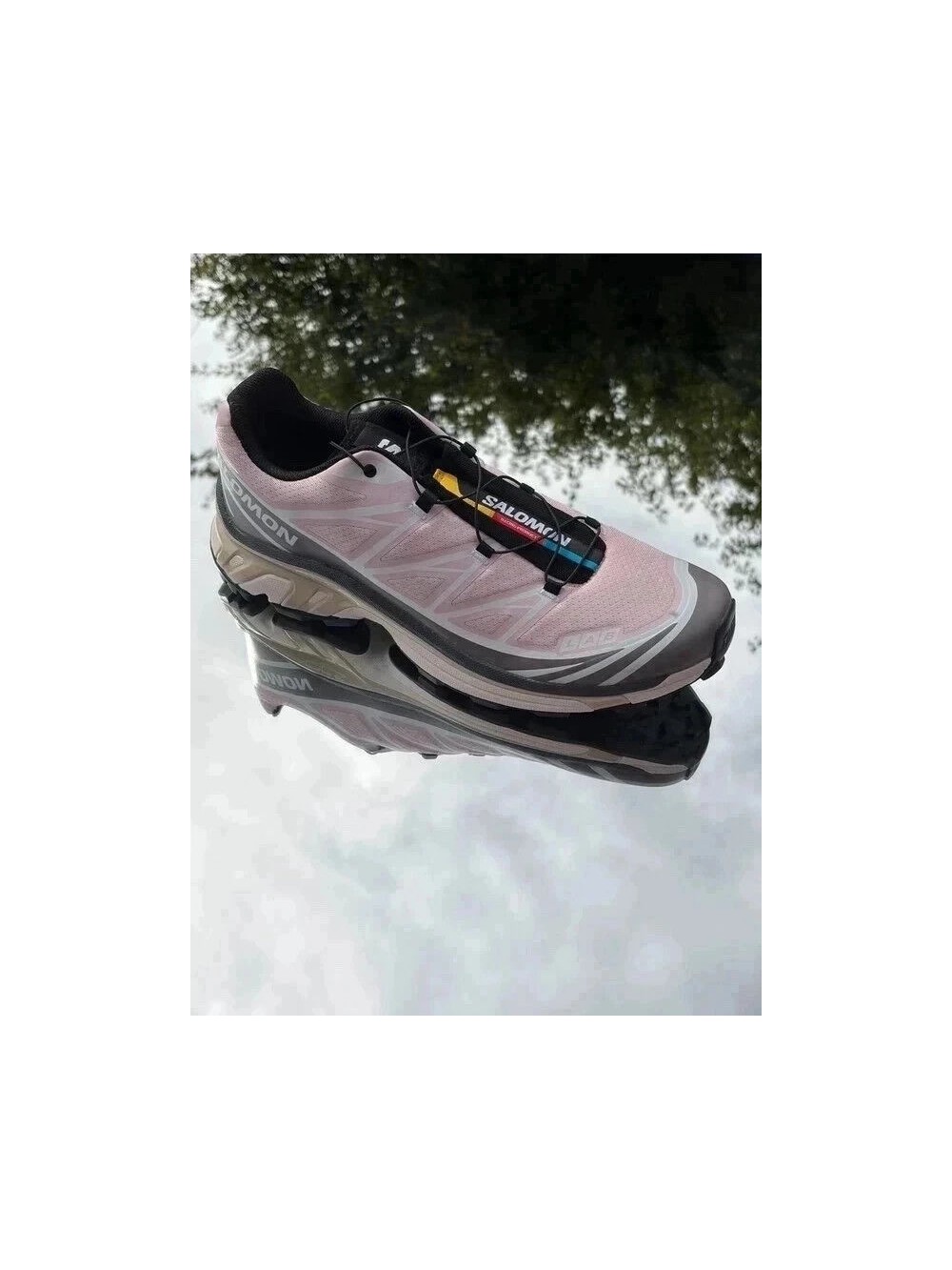 Salomon XT-6 Cloudburst Icy Pink Tapioca - Taille 47,5