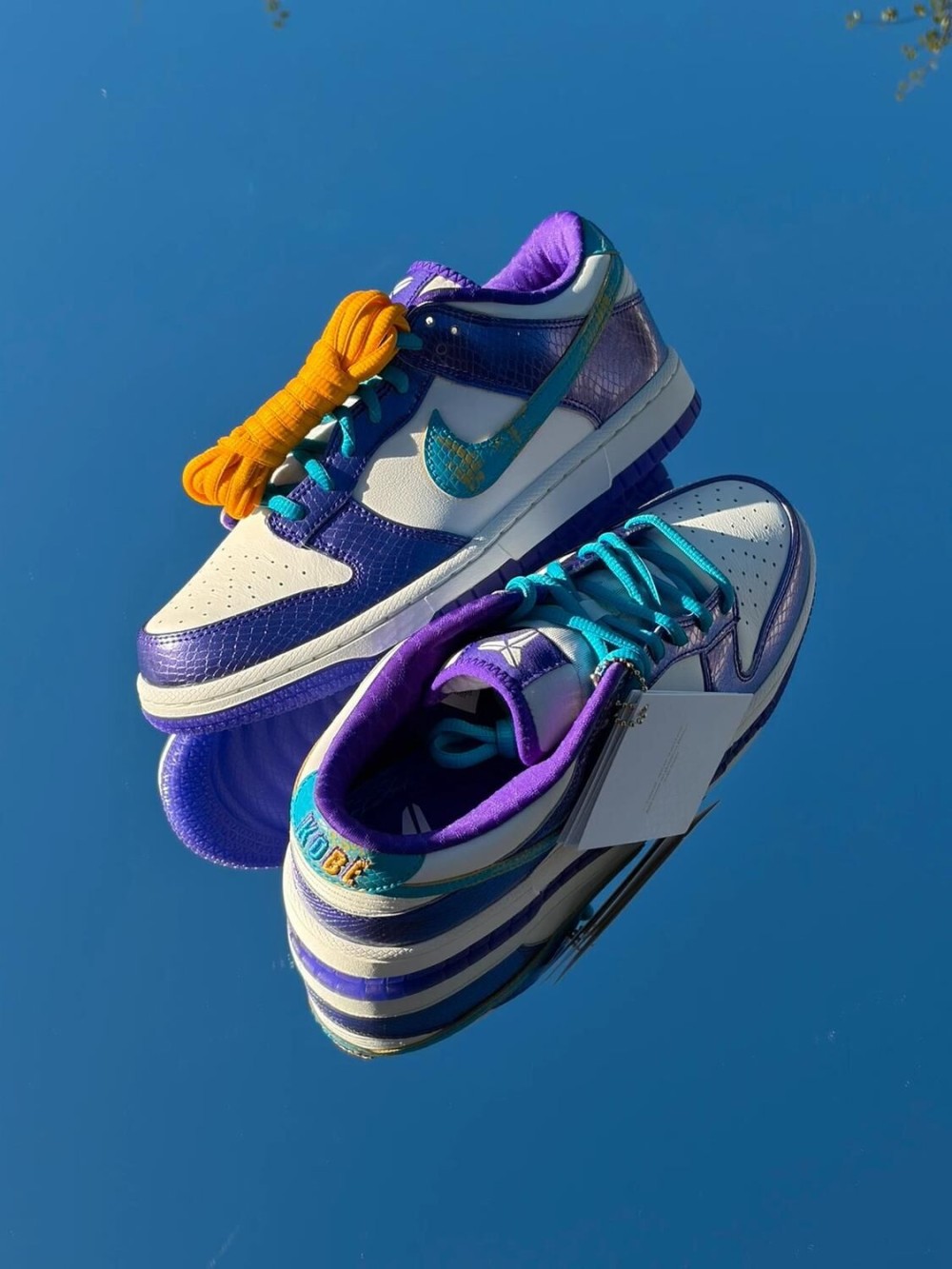 Nike Dunk Low Protro X Kobe Bryant Fierce Purple Blue Lagoon Sail - Taille 40,5